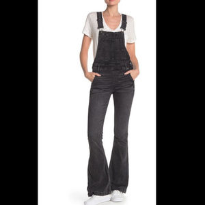 Free People Carly Flare Overall EUC